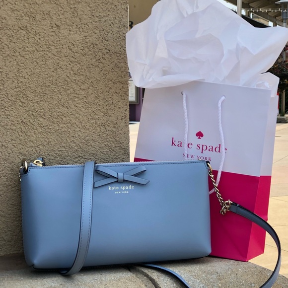 NWT Kate Spade Crossbody Bag - Blue - Picture 6 of 12